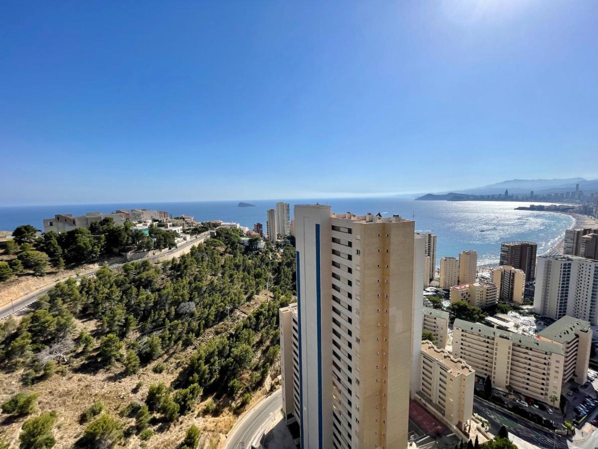 Lujoso Apartamento Con Vistas Al Mar En Mirador Del Mediterraneo By Gestaltur Benidorm Dış mekan fotoğraf