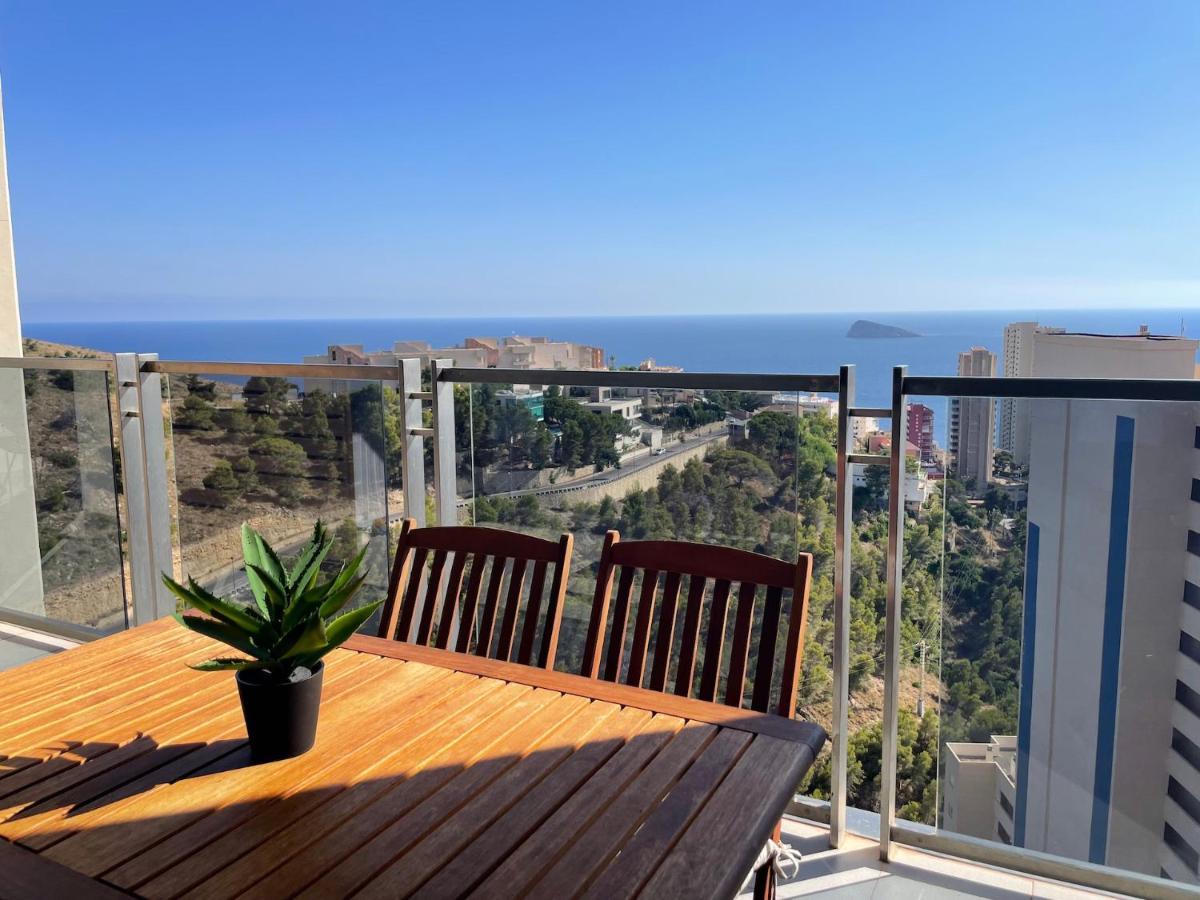 Lujoso Apartamento Con Vistas Al Mar En Mirador Del Mediterraneo By Gestaltur Benidorm Dış mekan fotoğraf