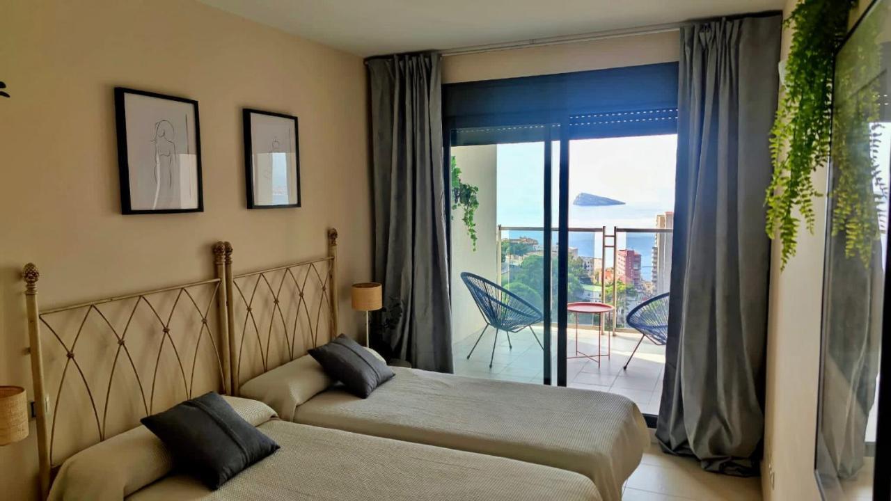 Lujoso Apartamento Con Vistas Al Mar En Mirador Del Mediterraneo By Gestaltur Benidorm Dış mekan fotoğraf